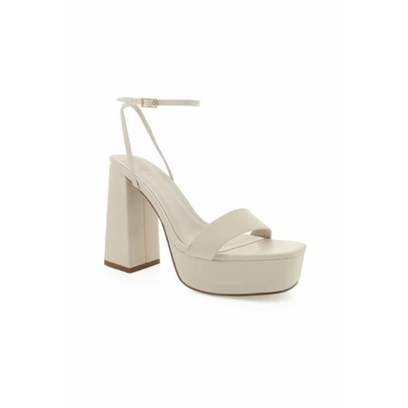 NEW BILLINI women vicky platform heel in bone - Picture 1 of 5
